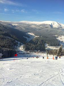 The Prague International and Befriended Schools Skiing + Snowboarding Slalom Race in Pec pod Snežkou