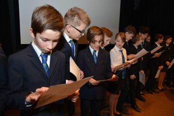 Pololetní vysvědčení